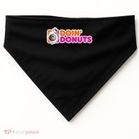 Doin' Donuts Funny Racing & Drift Car Enthusiast USA-Made Doggie Bandana thumb 0