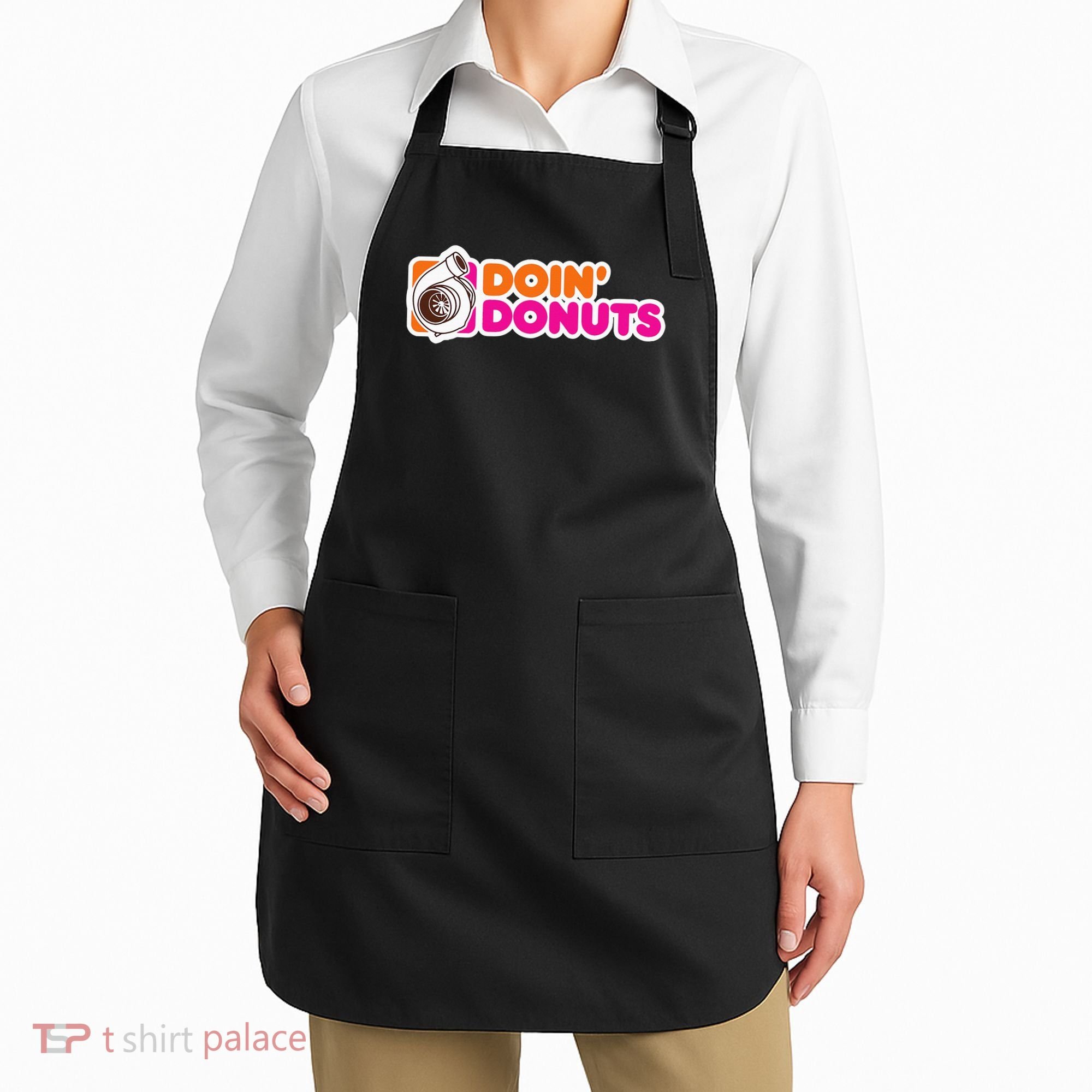 Doin' Donuts Funny Racing & Drift Car Enthusiast Apron