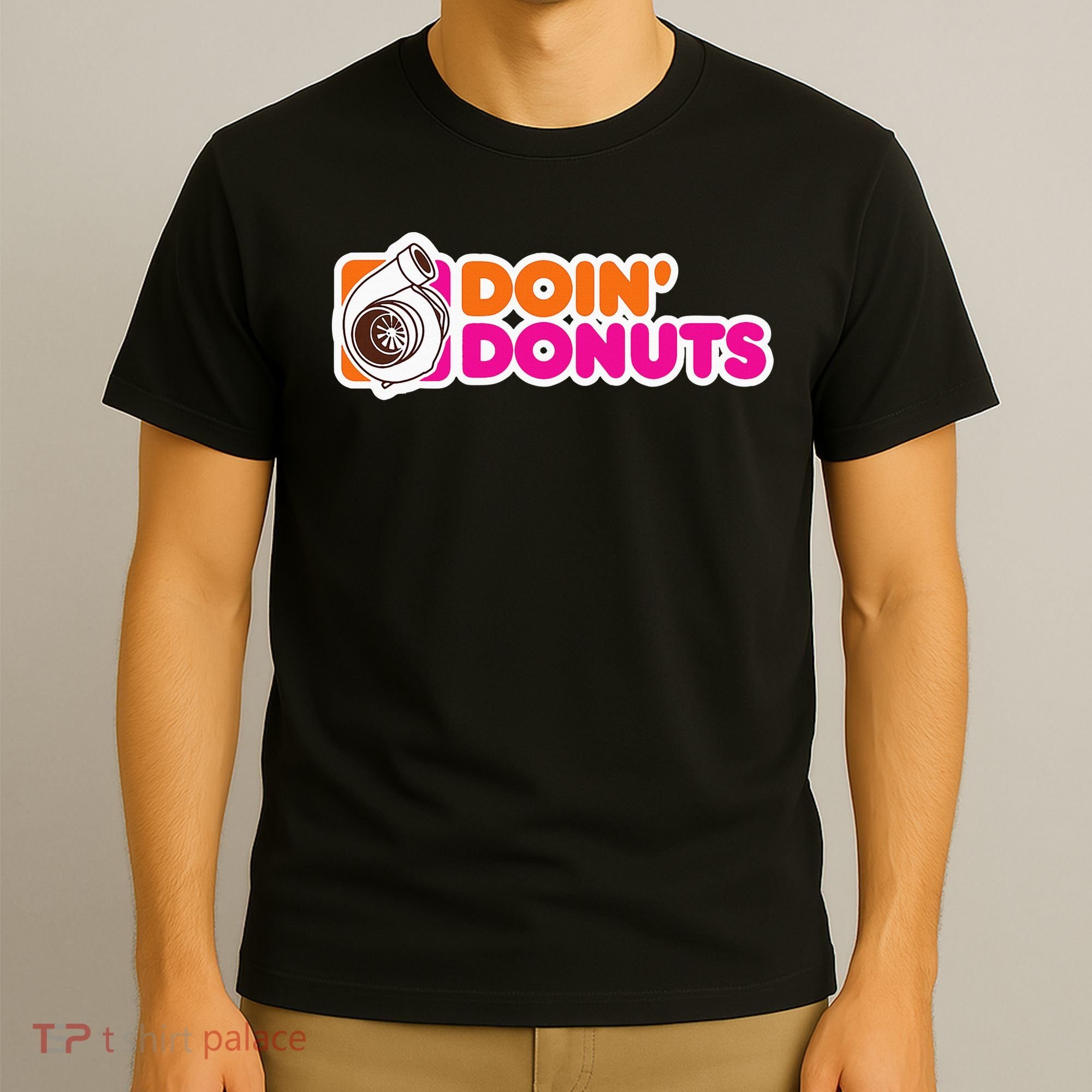 Doin' Donuts Funny Racing & Drift Car Enthusiast T-Shirt