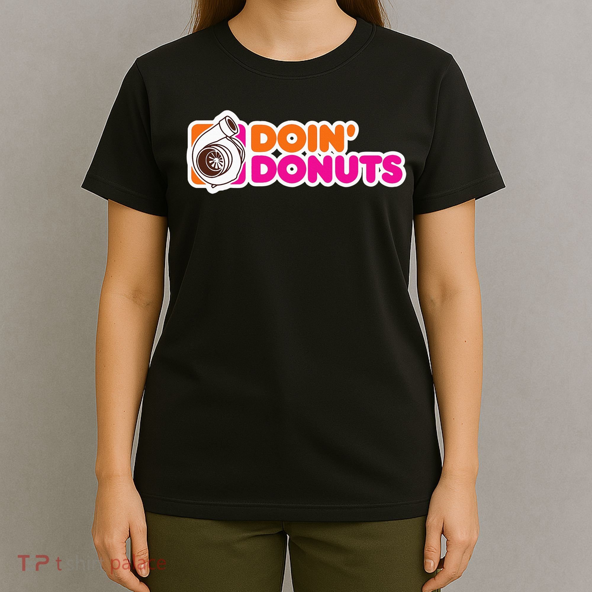 Doin' Donuts Funny Racing & Drift Car Enthusiast T-Shirt