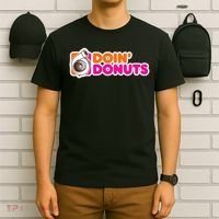 Doin' Donuts Funny Racing & Drift Car Enthusiast T-Shirt thumb 6