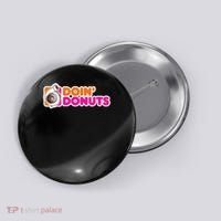 Doin' Donuts Funny Racing & Drift Car Enthusiast Button thumb 0