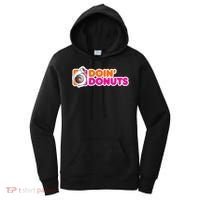 Doin' Donuts Funny Racing & Drift Car Enthusiast Women's Hoodie thumb 0