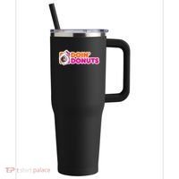 Doin' Donuts Funny Racing & Drift Car Enthusiast 40oz Vacuum Insulated Stainless Steel Travel Tumbler thumb 0