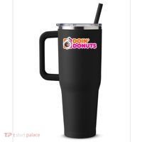 Doin' Donuts Funny Racing & Drift Car Enthusiast 40oz Vacuum Insulated Stainless Steel Travel Tumbler thumb 2