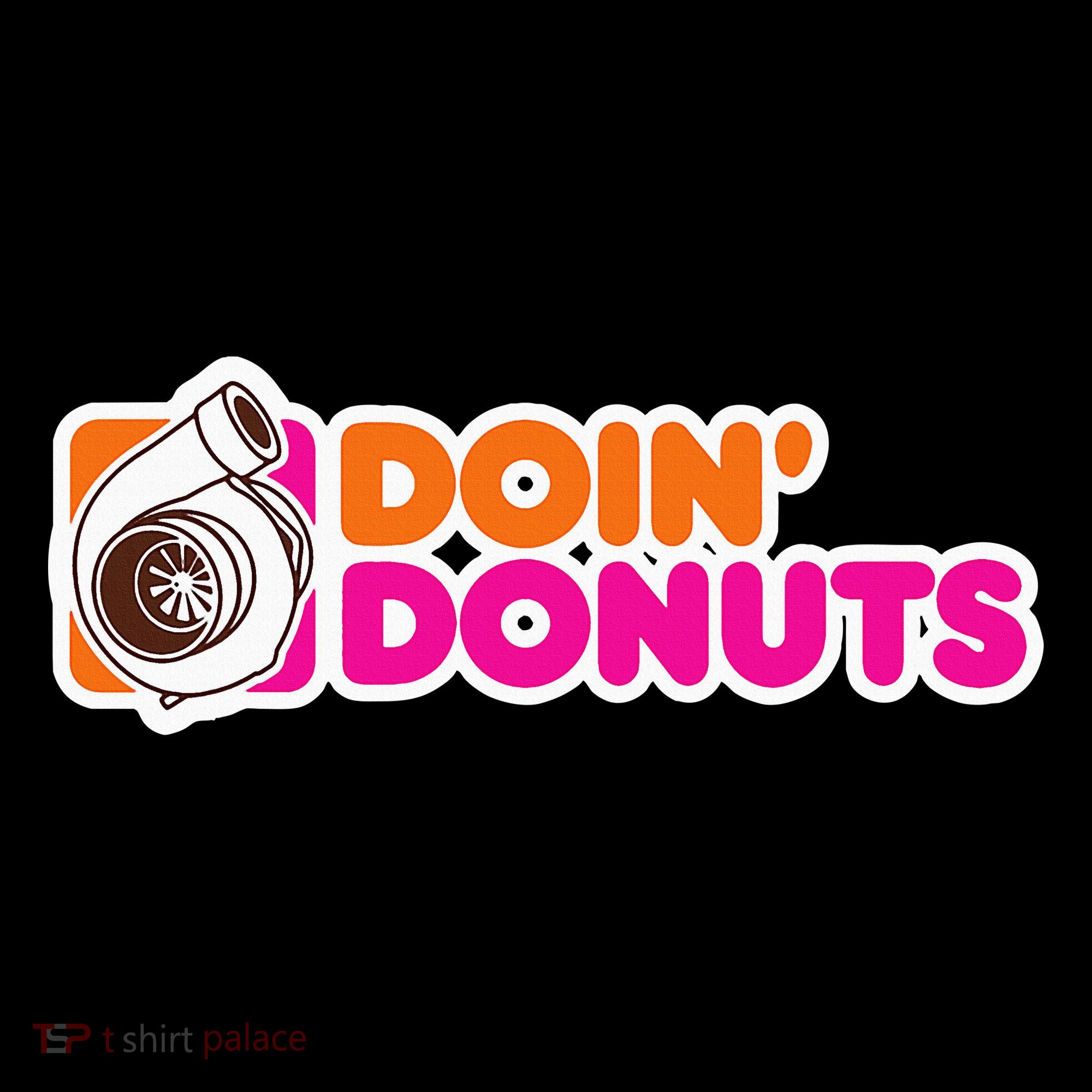 Doin' Donuts Funny Racing & Drift Car Enthusiast Mousepad