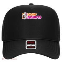 Doin' Donuts Funny Racing & Drift Car Enthusiast Hat thumb 0