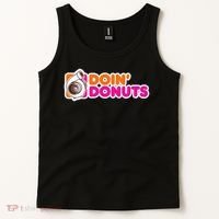 Doin' Donuts Funny Racing & Drift Car Enthusiast Tank Top thumb 2