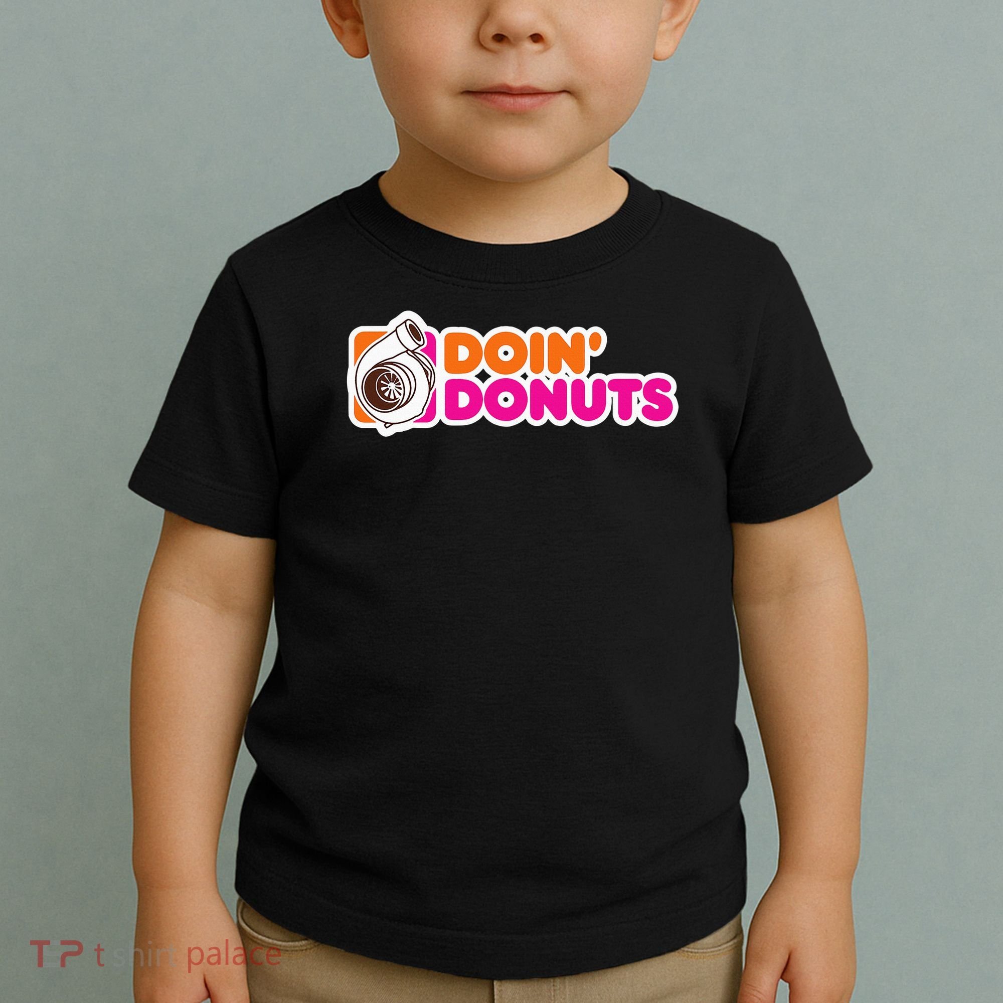 Doin' Donuts Funny Racing & Drift Car Enthusiast Toddler T-Shirt