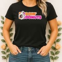 Doin' Donuts Funny Racing & Drift Car Enthusiast Women's T-Shirt thumb 2
