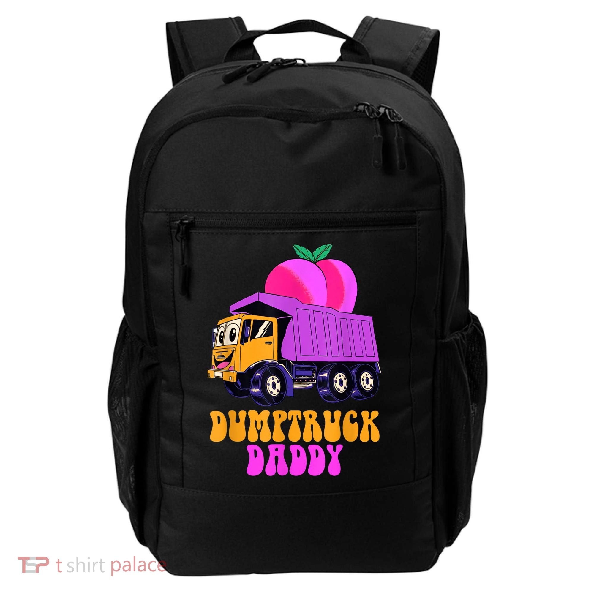 Dumptruck Daddy Funny Backpack