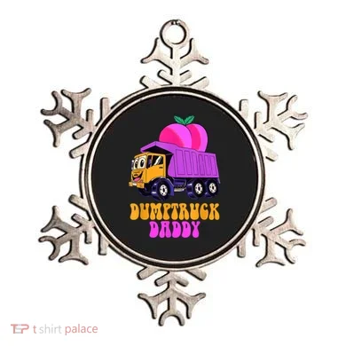 Dumptruck Daddy Funny Ornament