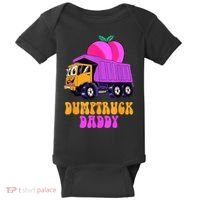 Dumptruck Daddy Funny Baby Bodysuit thumb 0