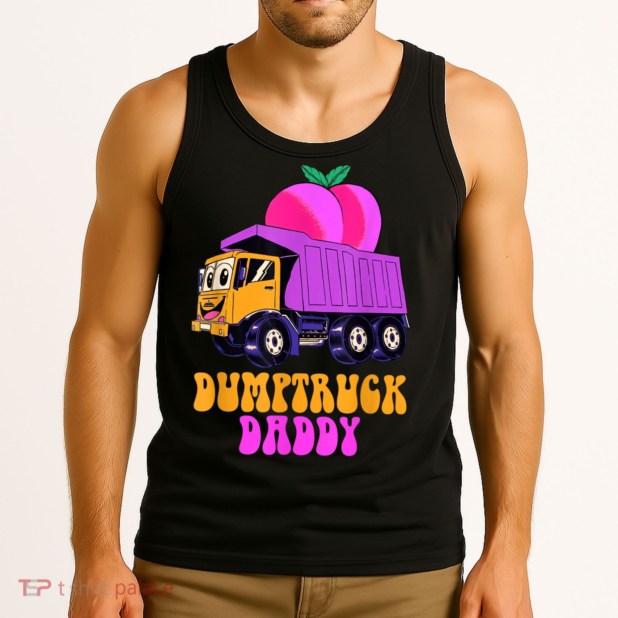 Dumptruck Daddy Funny Tank Top