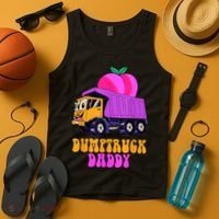Dumptruck Daddy Funny Tank Top thumb 4