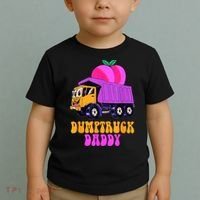 Dumptruck Daddy Funny Toddler T-Shirt thumb 2
