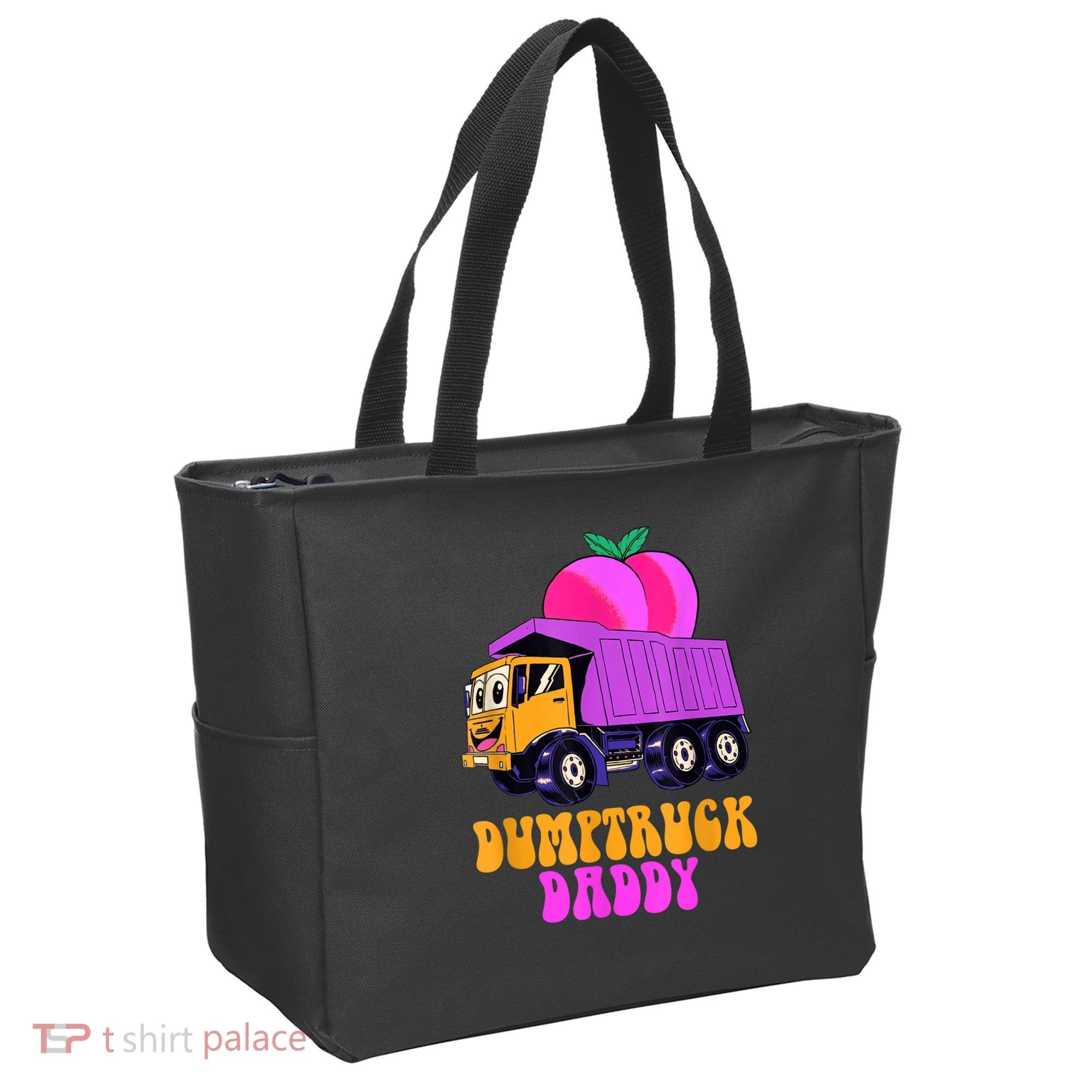 Dumptruck Daddy Funny Tote Bag