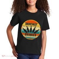 Driveway Drinker Funny Drinking Lover Humor For Dad Daddy Kids T-Shirt thumb 2