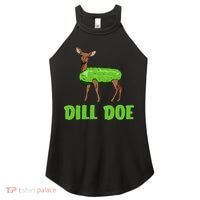 Dill Doe Funny Adult Humor Funny Nature Deer Redneck Women's Perfect Tri Rocker Tank thumb 0