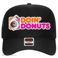 Doin Donuts Funny Racing & Drift Car Enthusiast Hat thumb 0