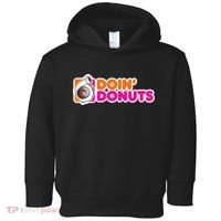 Doin Donuts Funny Racing & Drift Car Enthusiast Toddler Hoodie thumb 0