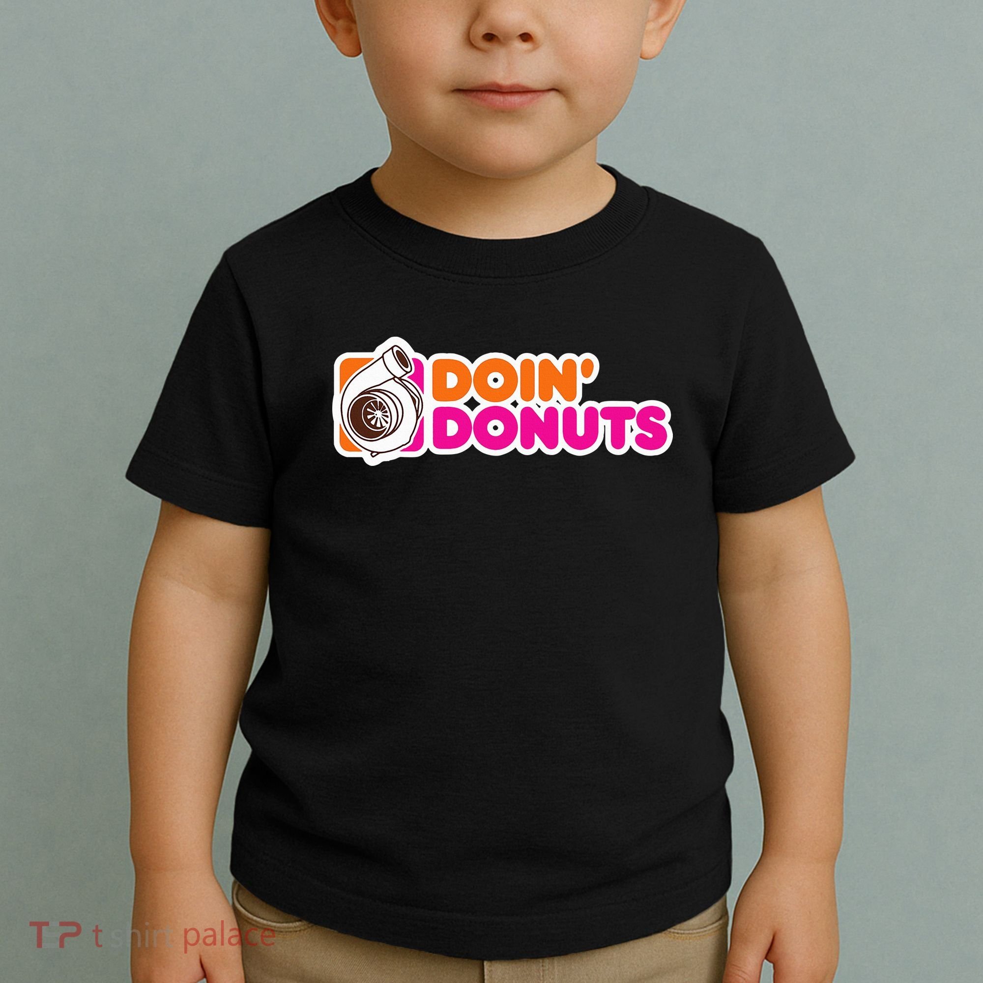 Doin Donuts Funny Racing & Drift Car Enthusiast Toddler T-Shirt