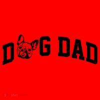 Dog Dad French Bulldog Santa Hat thumb 1