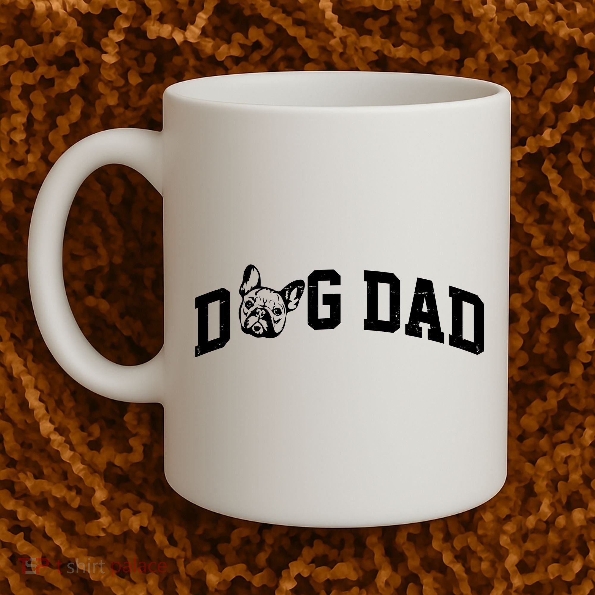 Dog Dad French Bulldog Coffee Mug