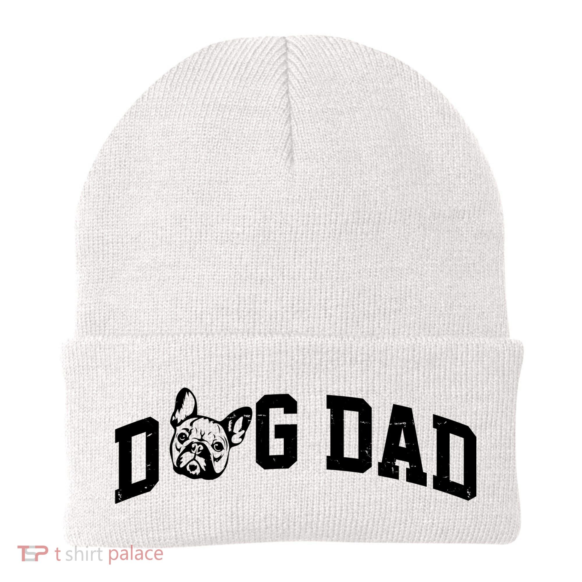 Dog Dad French Bulldog Beanie