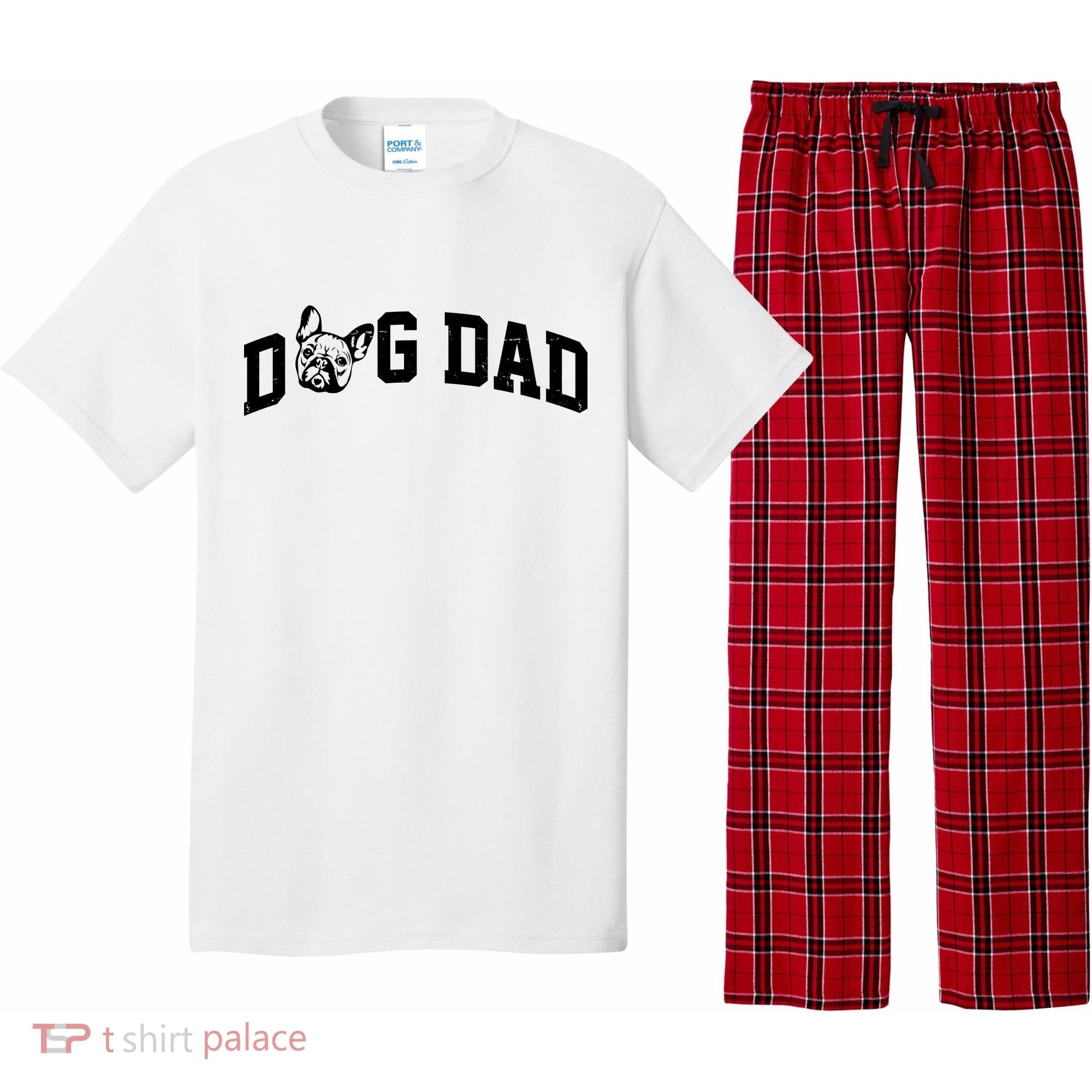 Dog Dad French Bulldog Pajama Set