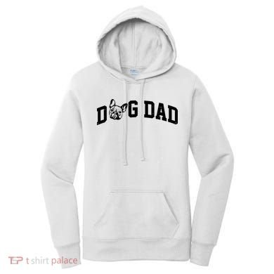 Dog Dad French Bulldog Women's Hoodie