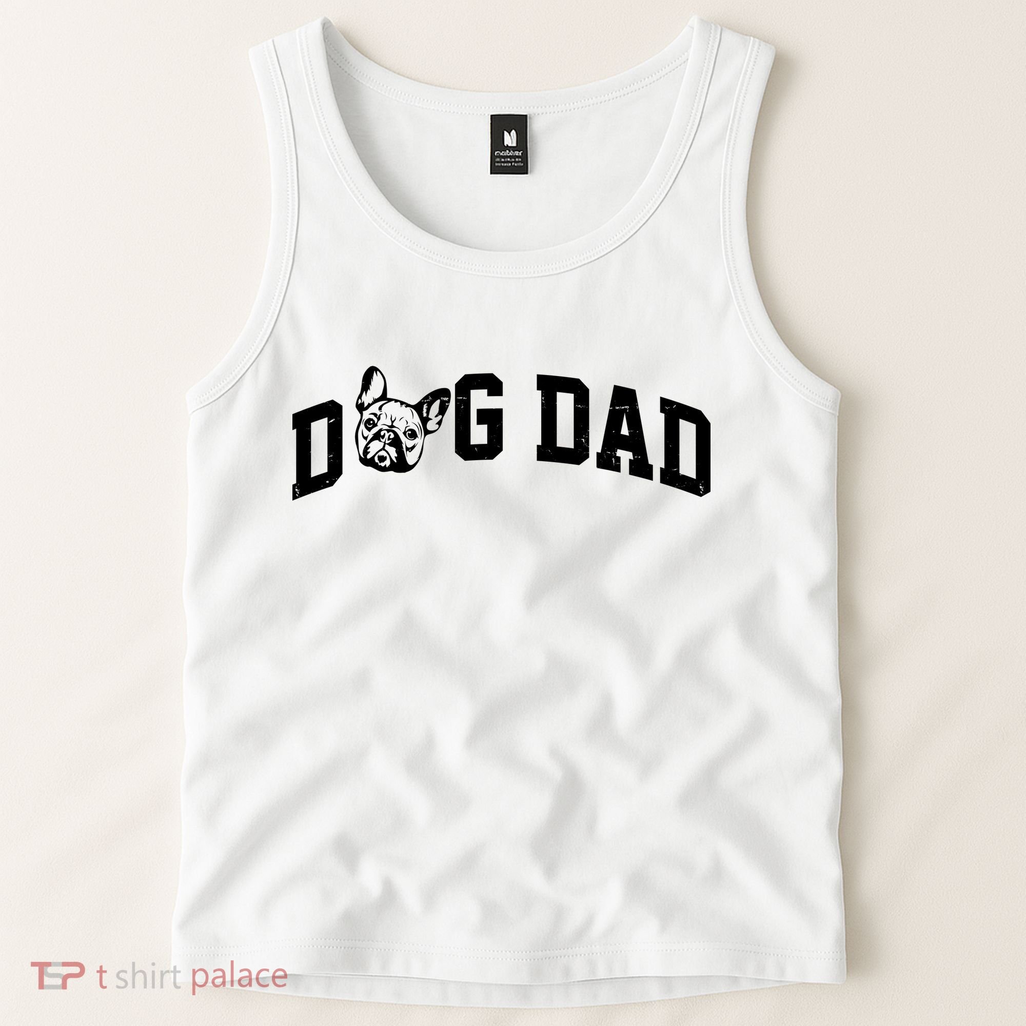 Dog Dad French Bulldog Tank Top