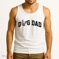 Dog Dad French Bulldog Tank Top thumb 3