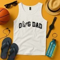 Dog Dad French Bulldog Tank Top thumb 4