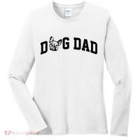 Dog Dad French Bulldog Women's Long Sleeve Shirt thumb 0