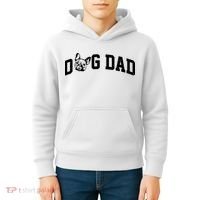 Dog Dad French Bulldog Kids Hoodie thumb 4