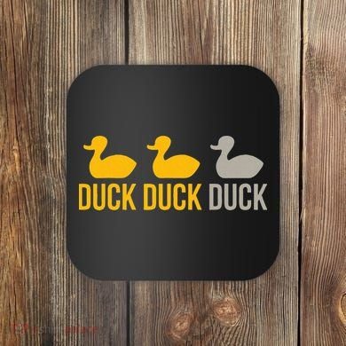 Duck Duck Grey Duck Minnesota Coaster