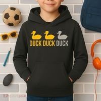 Duck Duck Grey Duck Minnesota Kids Hoodie thumb 2
