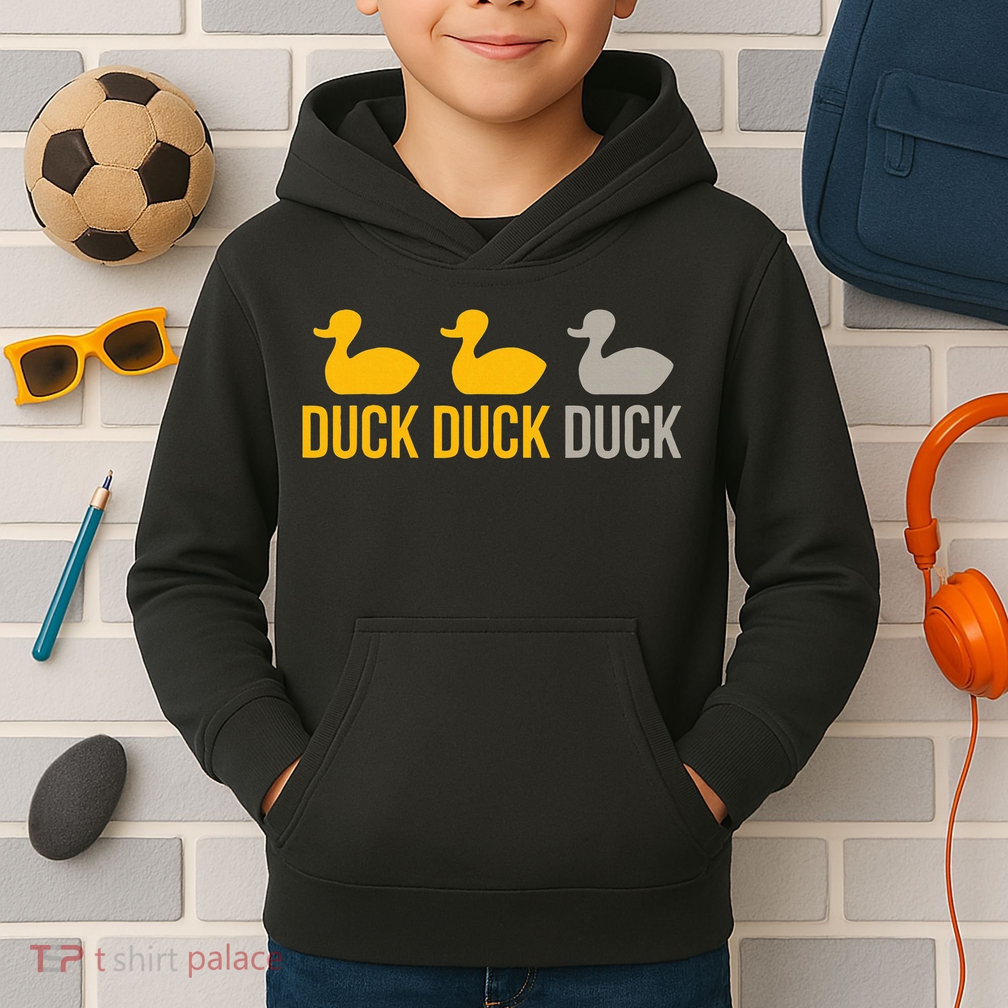 Duck Duck Grey Duck Minnesota Kids Hoodie