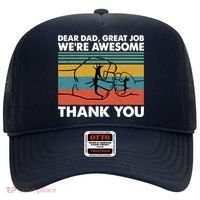 Dear Dad Great Job We're Awesome Thank You Father Hat thumb 0