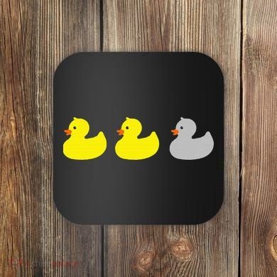 Duck Duck Gray Duck Funny Minnesota Coaster