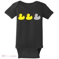Duck Duck Gray Duck Funny Minnesota Baby Bodysuit thumb 0