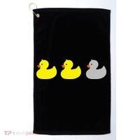 Duck Duck Gray Duck Funny Minnesota Golf Towel thumb 0