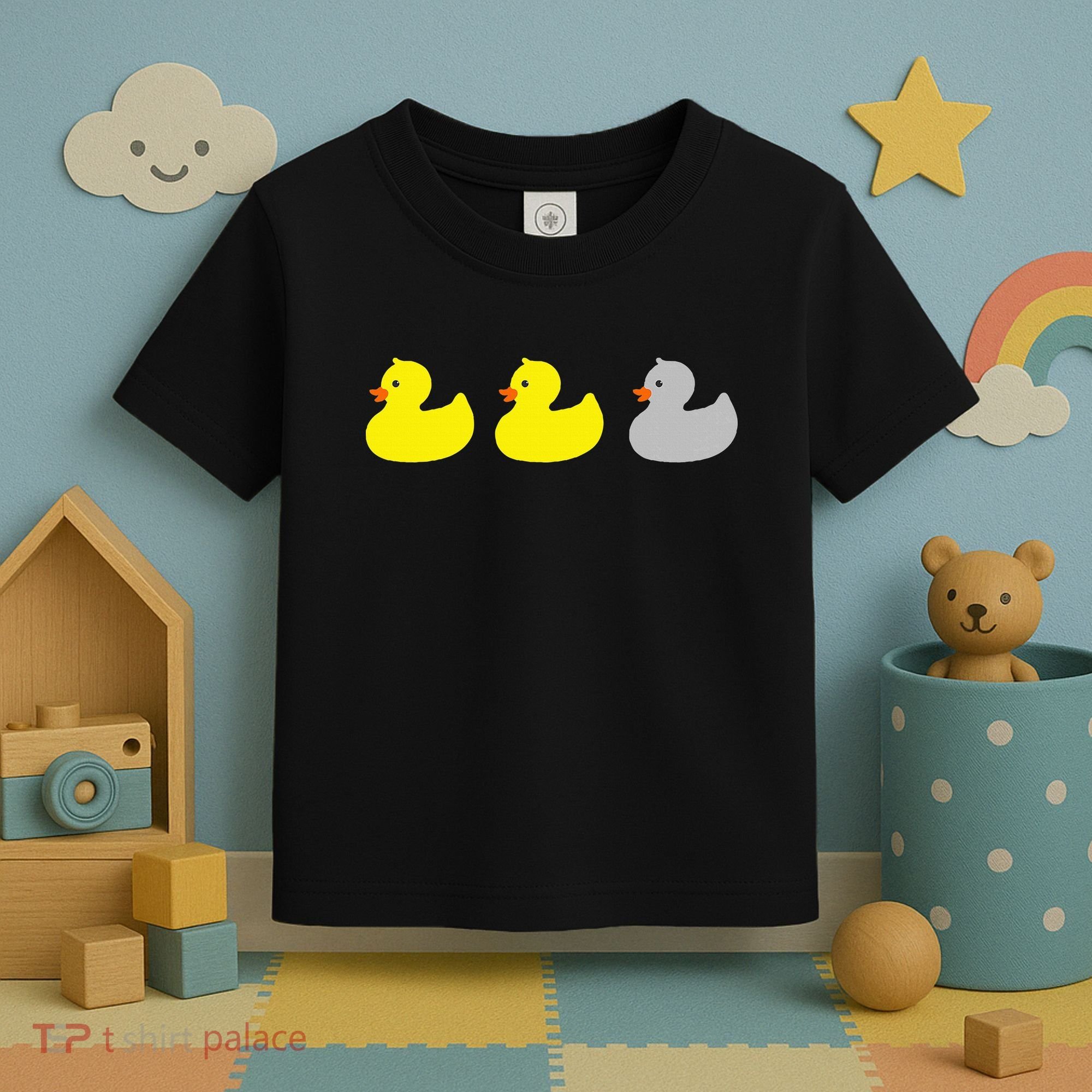 Duck Duck Gray Duck Funny Minnesota Toddler T-Shirt