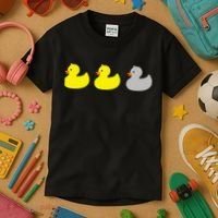 Duck Duck Gray Duck Funny Minnesota Kids T-Shirt thumb 3