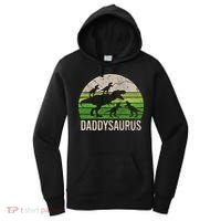 Daddy Dinosaur Gift Daddysaurus Rex 4 Cool Gift Cool Gift Women's Hoodie thumb 0