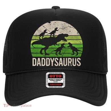Daddy Dinosaur Gift Daddysaurus Rex 4 Cool Gift Cool Gift Hat