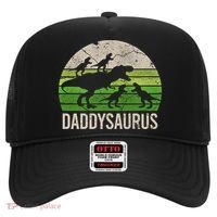 Daddy Dinosaur Gift Daddysaurus Rex 4 Cool Gift Cool Gift Hat thumb 0