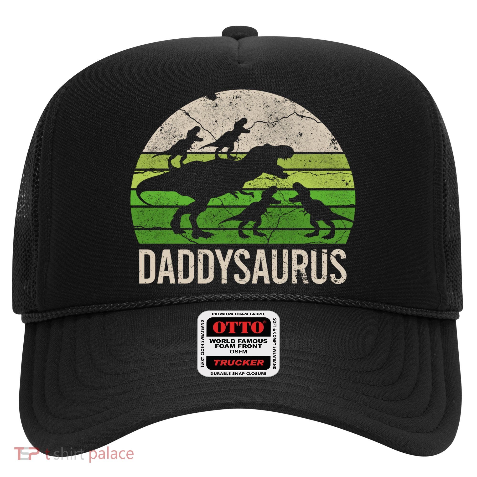 Daddy Dinosaur Gift Daddysaurus Rex 4 Cool Gift Cool Gift Hat