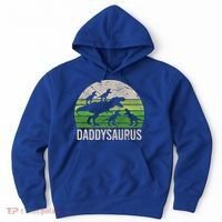Daddy Dinosaur Gift Daddysaurus Rex 4 Cool Gift Cool Gift Hoodie thumb 0